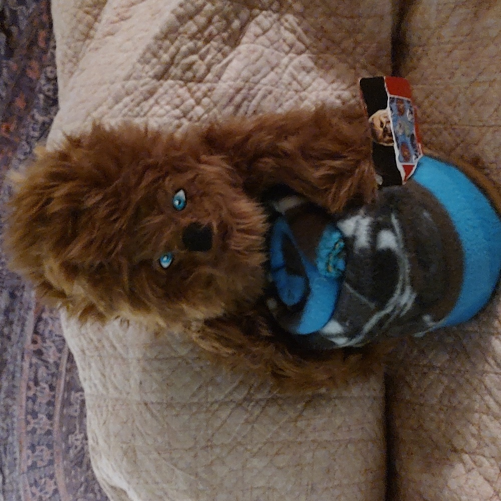 Star Wars Wookie Chewy Chebaca Stuffed Doll with blanket with tags